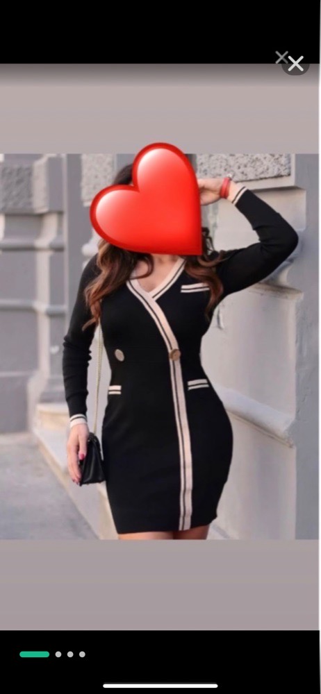 Robe moulante Allyson 🤎🤎🤍
