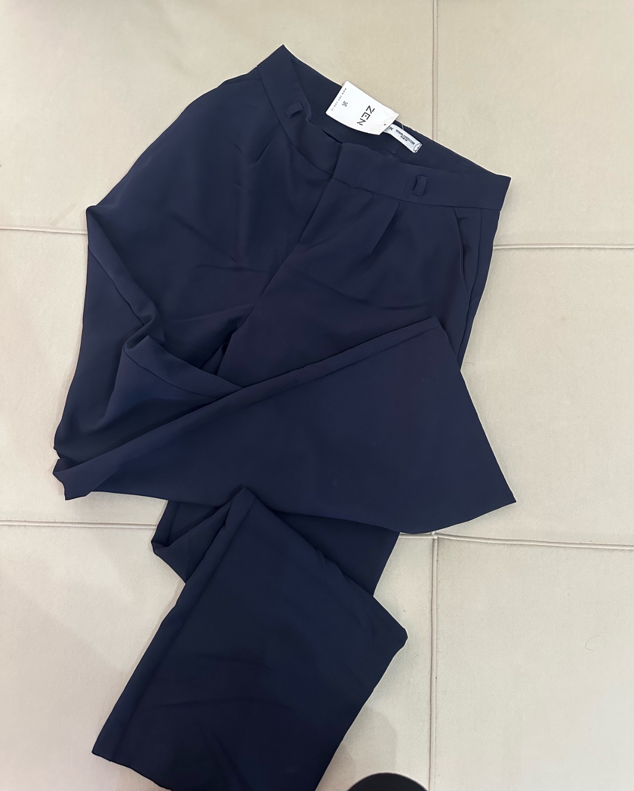 Pantalon Zen 💙bleu marine Large