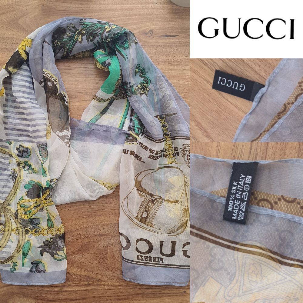 Promo foulard Gucci 100% Silk made in italy 🇮🇹🇮🇹