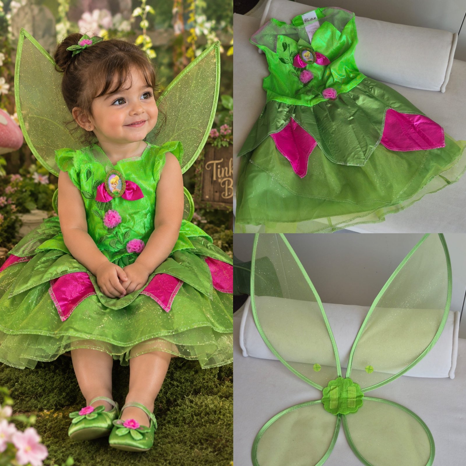 🧚‍♀️💚 TINKER BELL FAIRY DRESS 💚🧚‍♀️ ✨ 