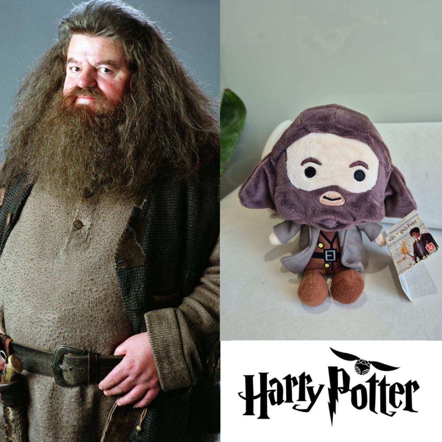 Peluche mini cute Hagrid from Harry Potter ✨️❤️🪄