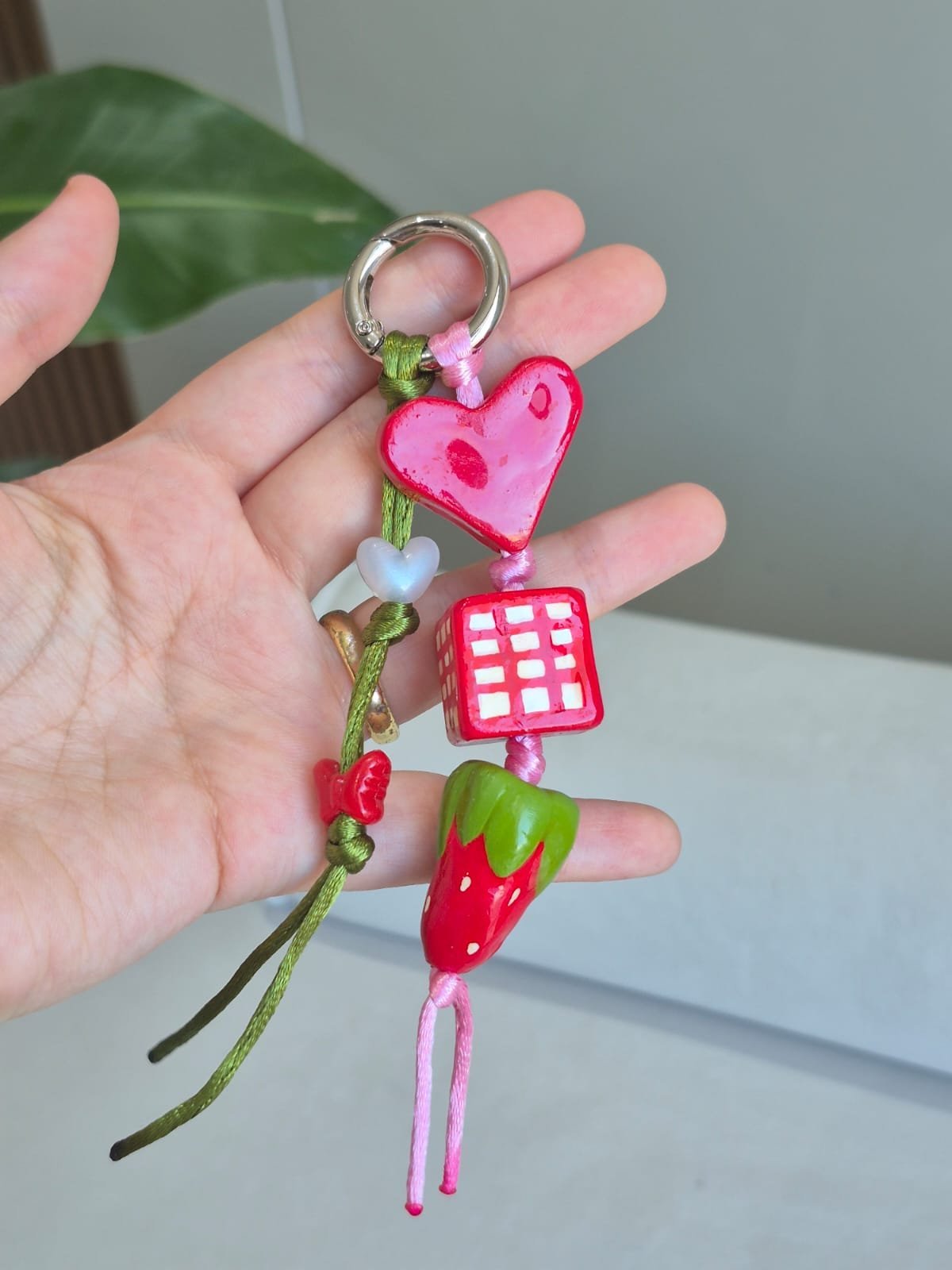 Bag charm 🍓❤️ Handmade ✨️