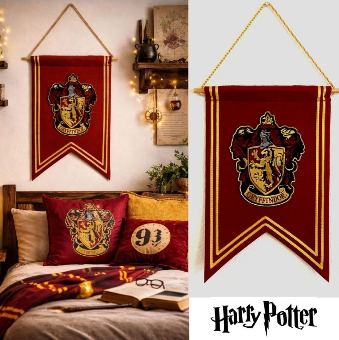 Grvffindor flag harry potter original ❤️⚡️