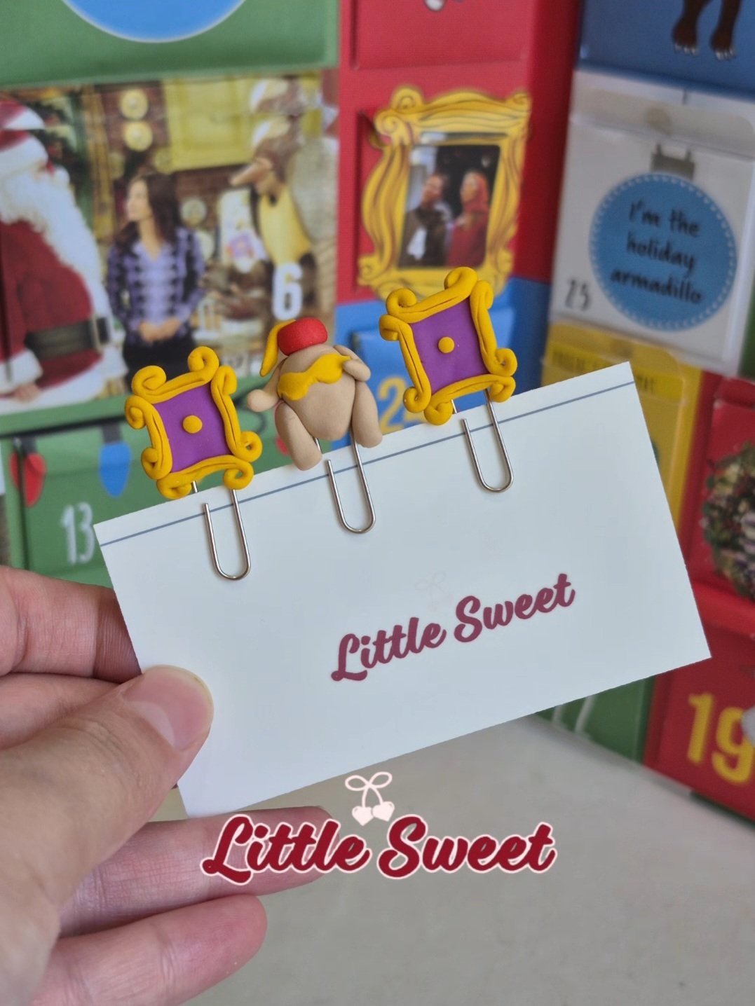 Paper clips Friends 💛 handmade de la marque little Sweet 