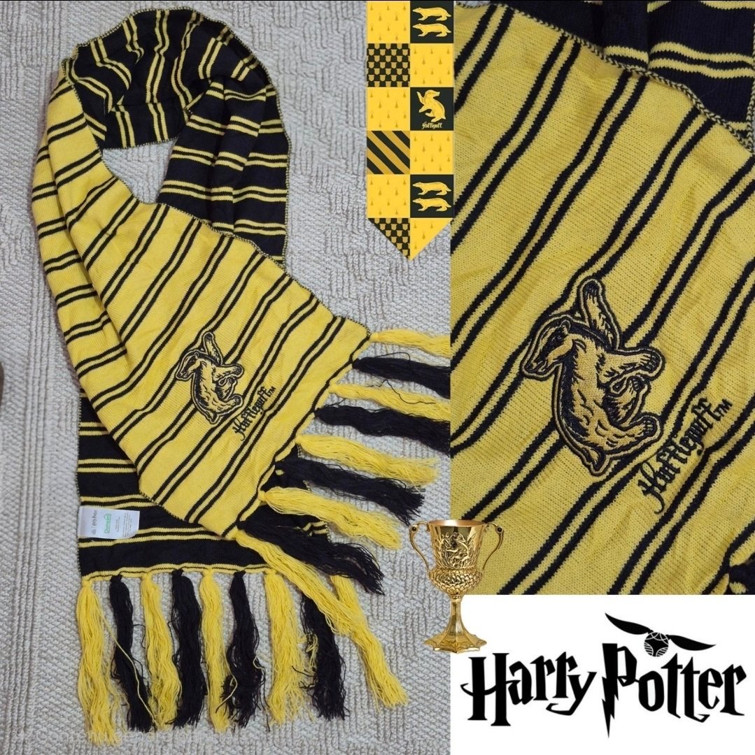Écharpe Harry Potter hufflepuff ⚡️💛