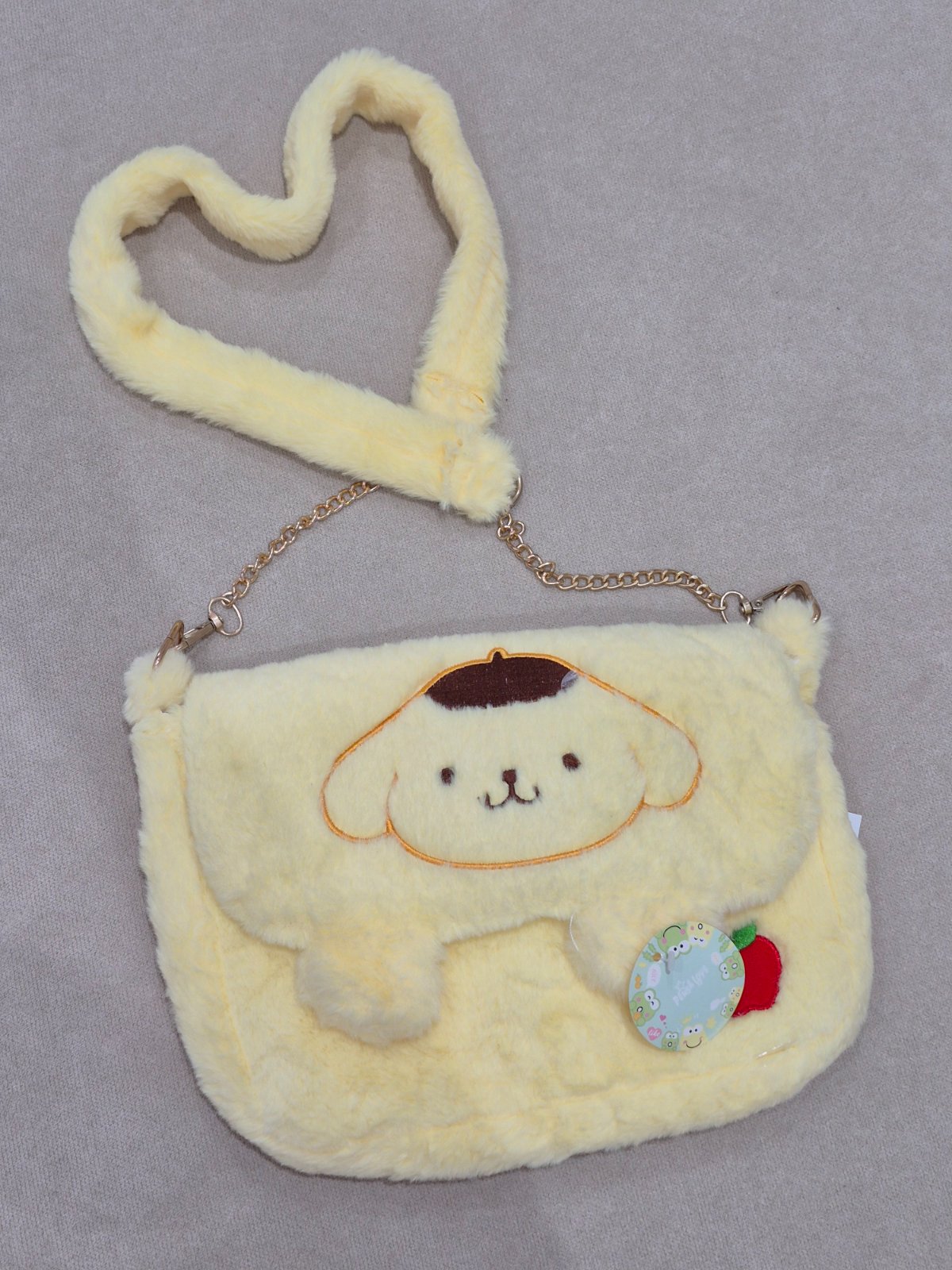 Sac en peluche Pompompurin (Sanrio) 
