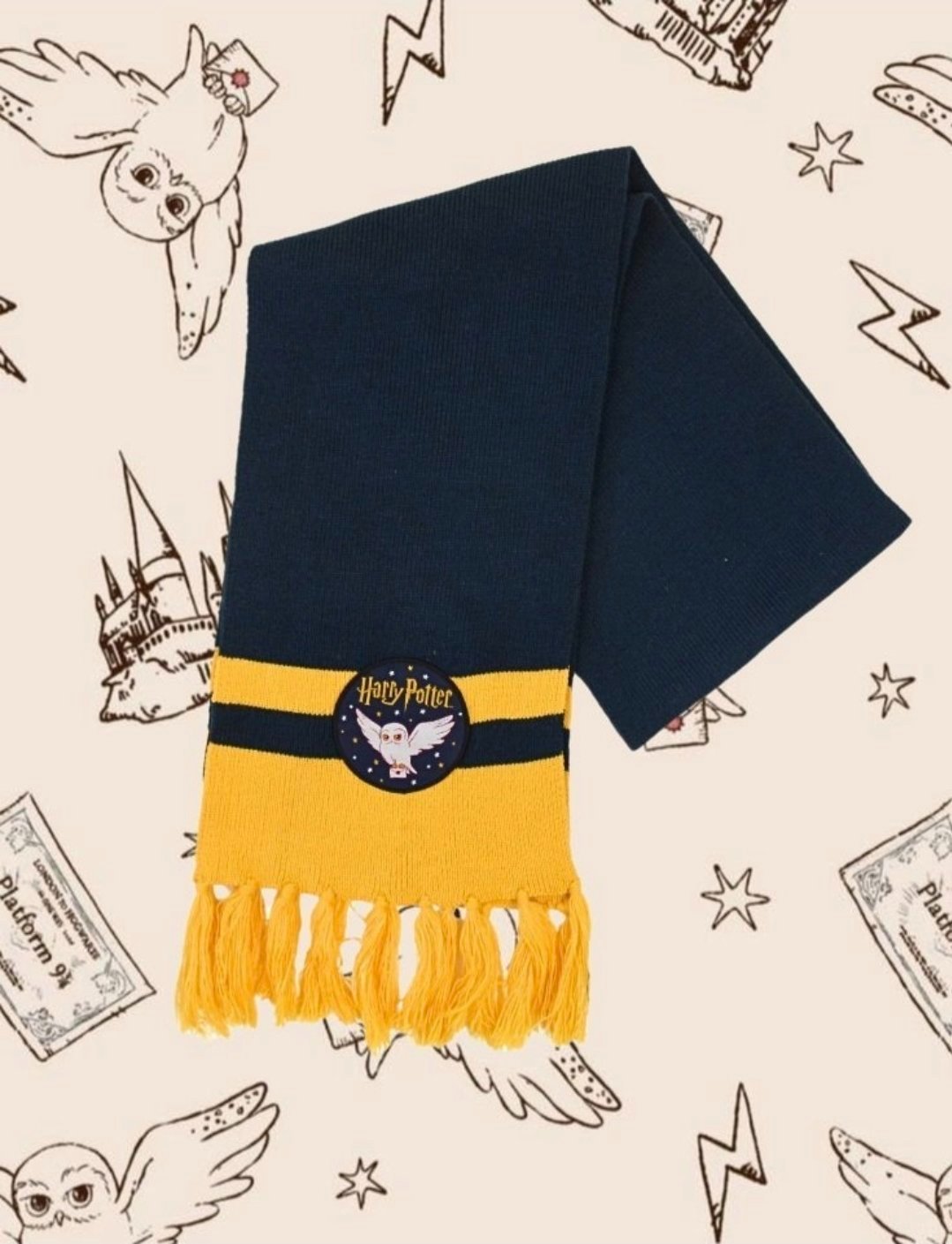 Écharpe Hedwig Harry potter 🦉⚡️