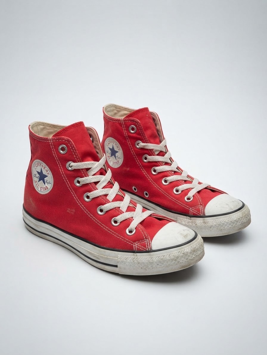 Red converse