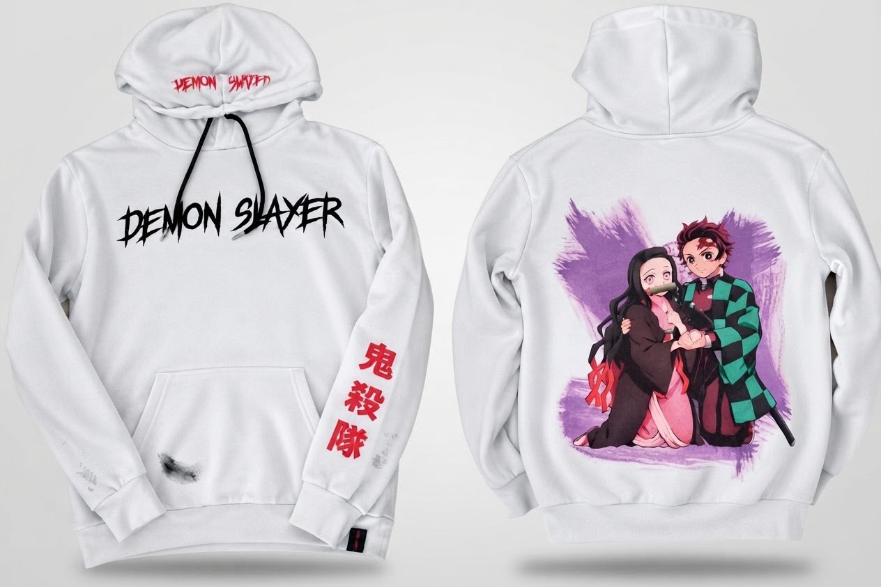 Capuche Démon Slayer Authentique neuf jamais porté 