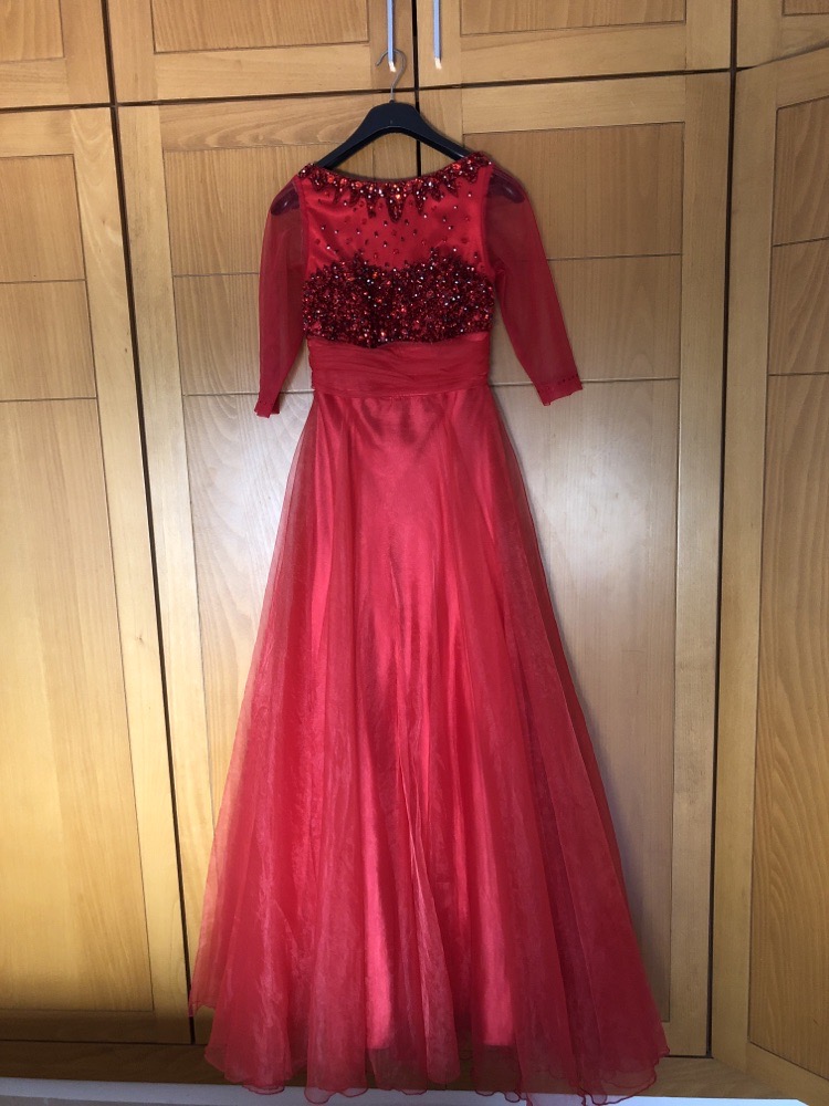 Robe rouge de marriage 