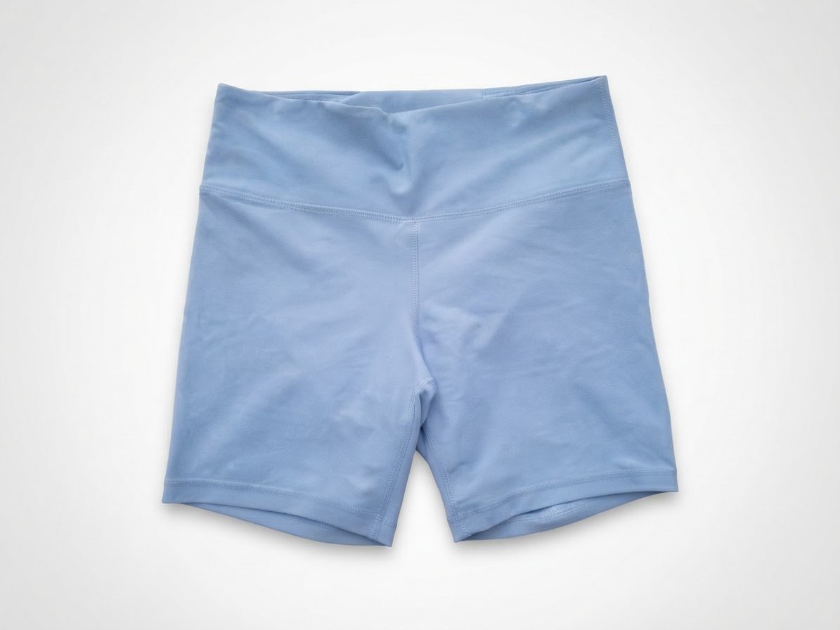 High rise bike short