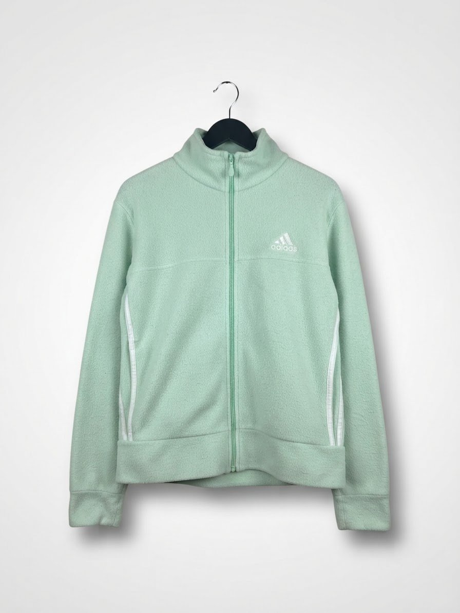 Adidas pastel green jacket 