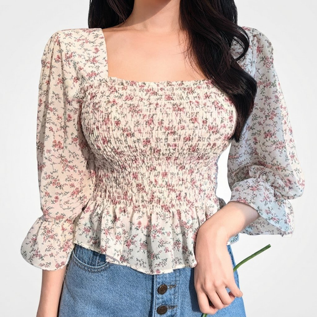 Chemise fleurie 🌸