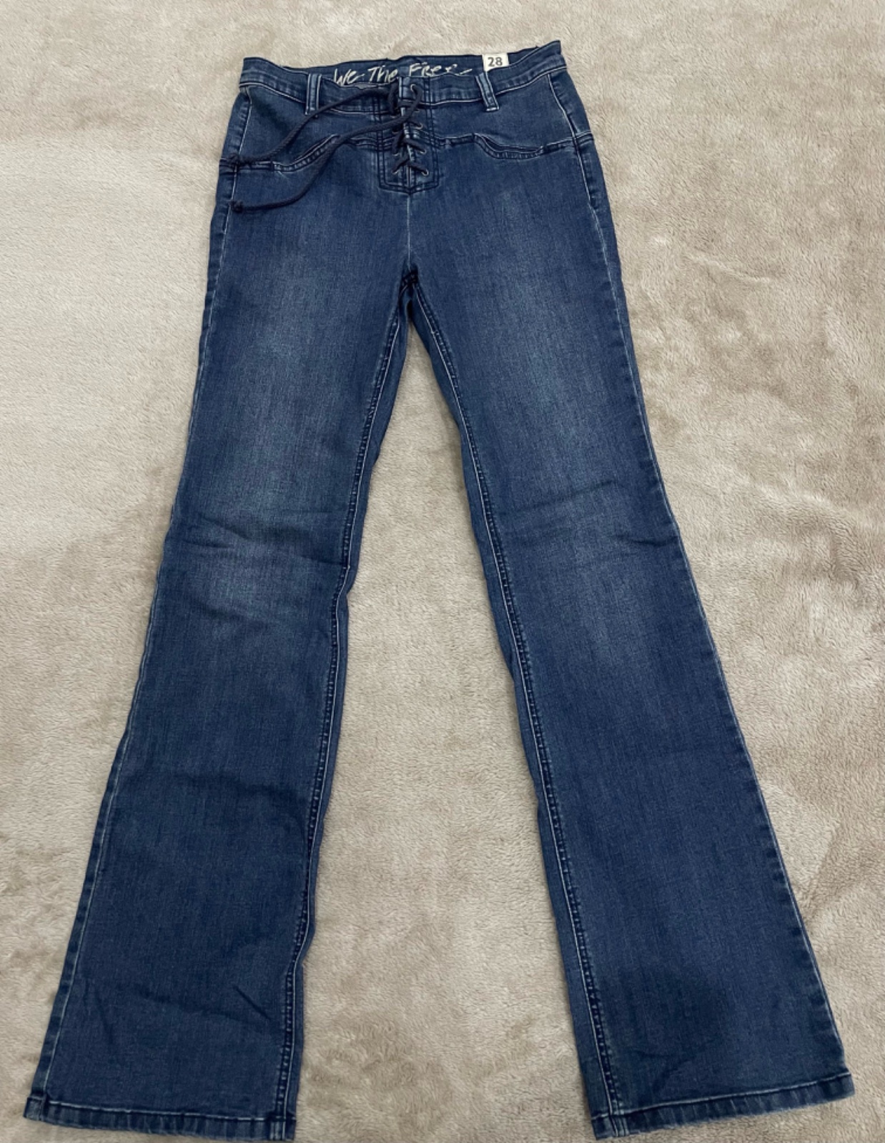 Flared jeans