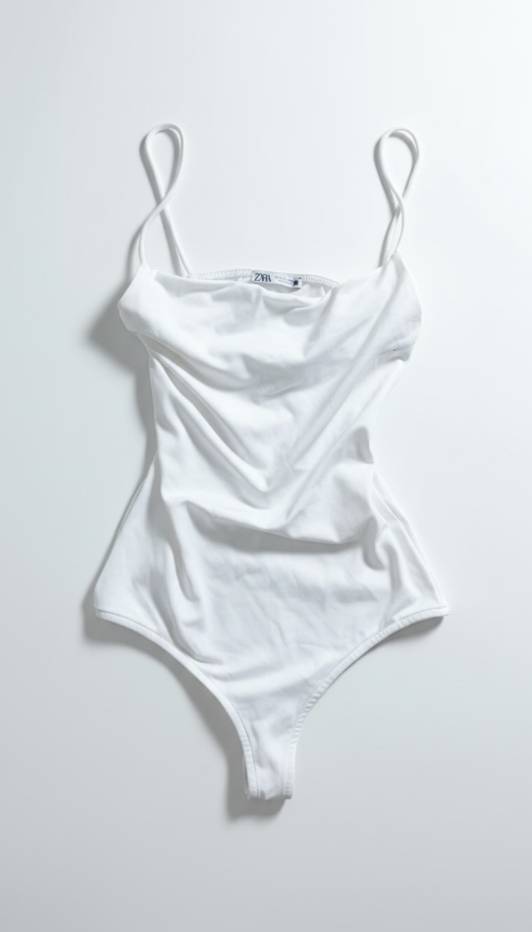 Zara white bodysuit