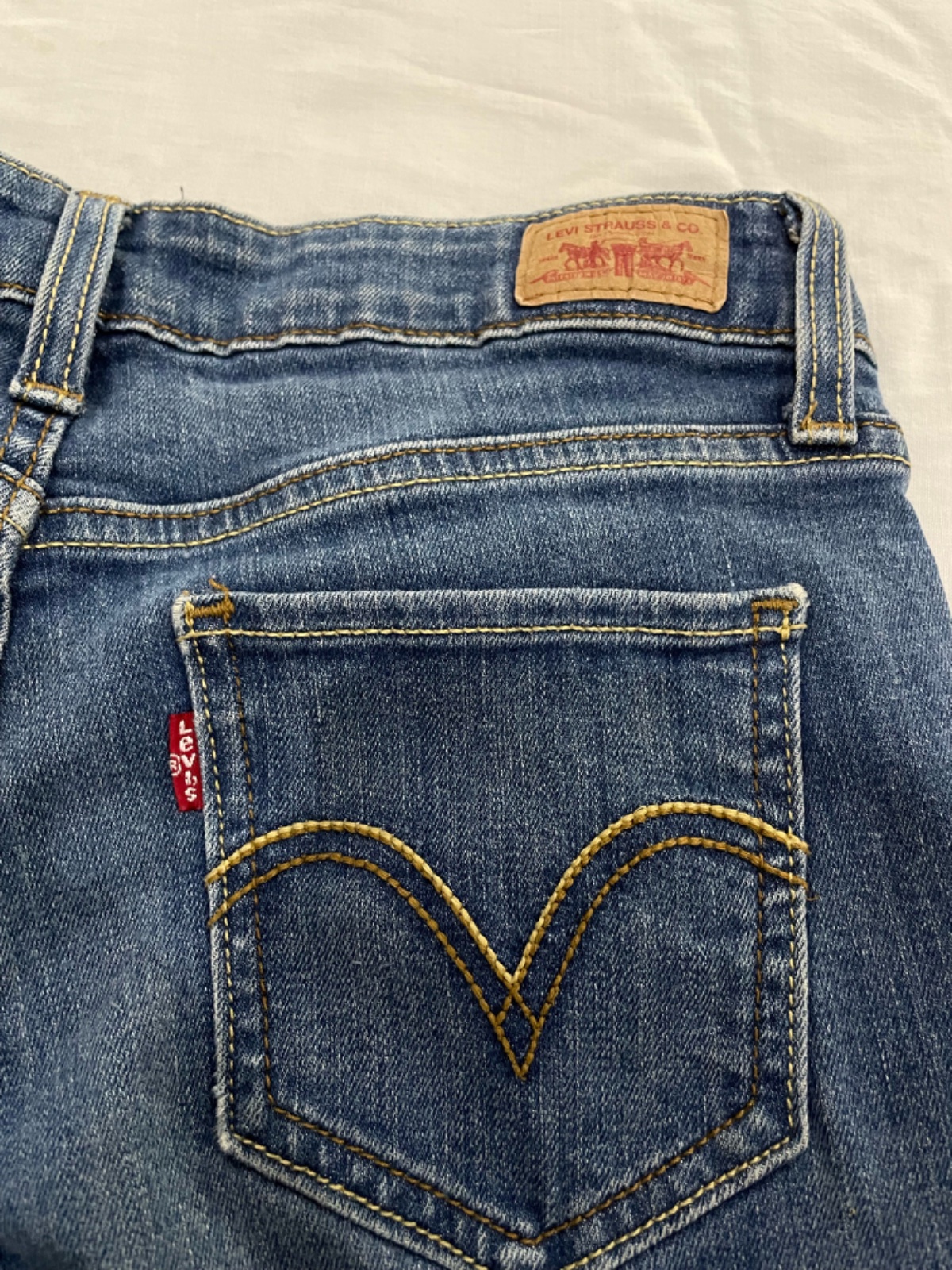 Flared jeans