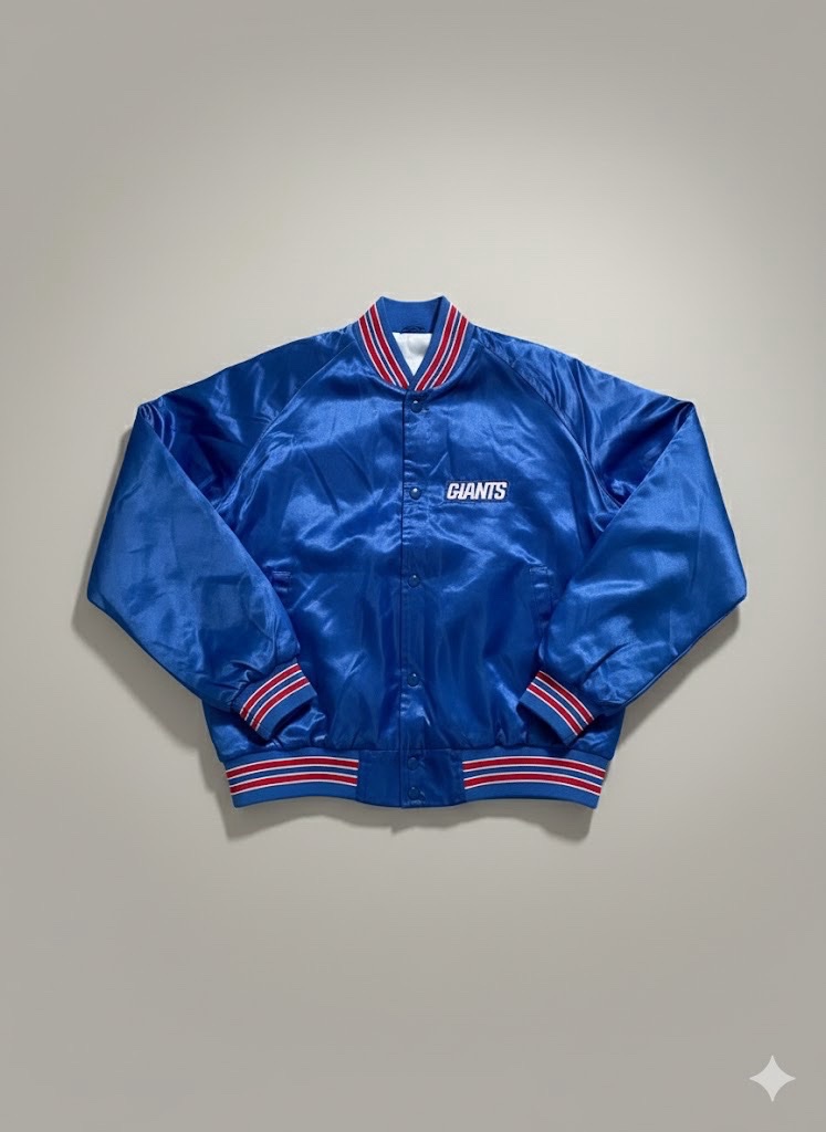 Veste Vintage GIANTS Bleu 