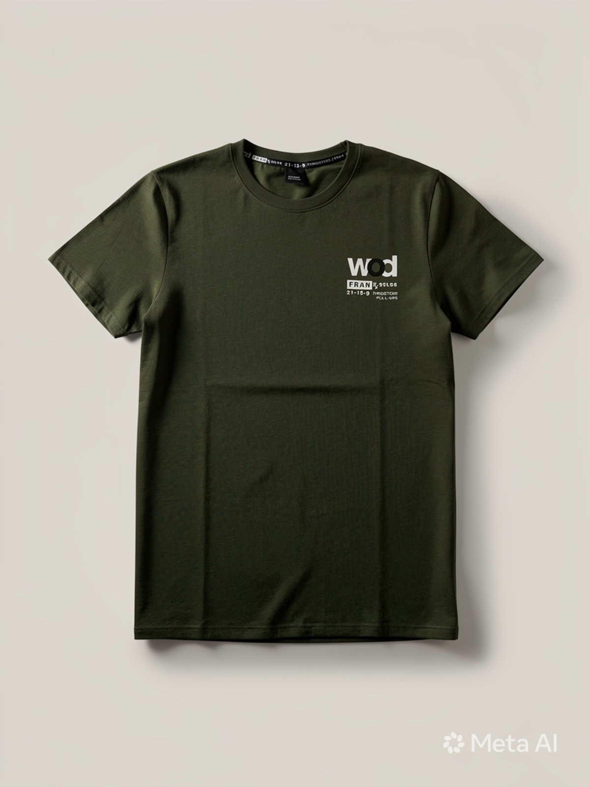 T-shirt CrossFit kaki