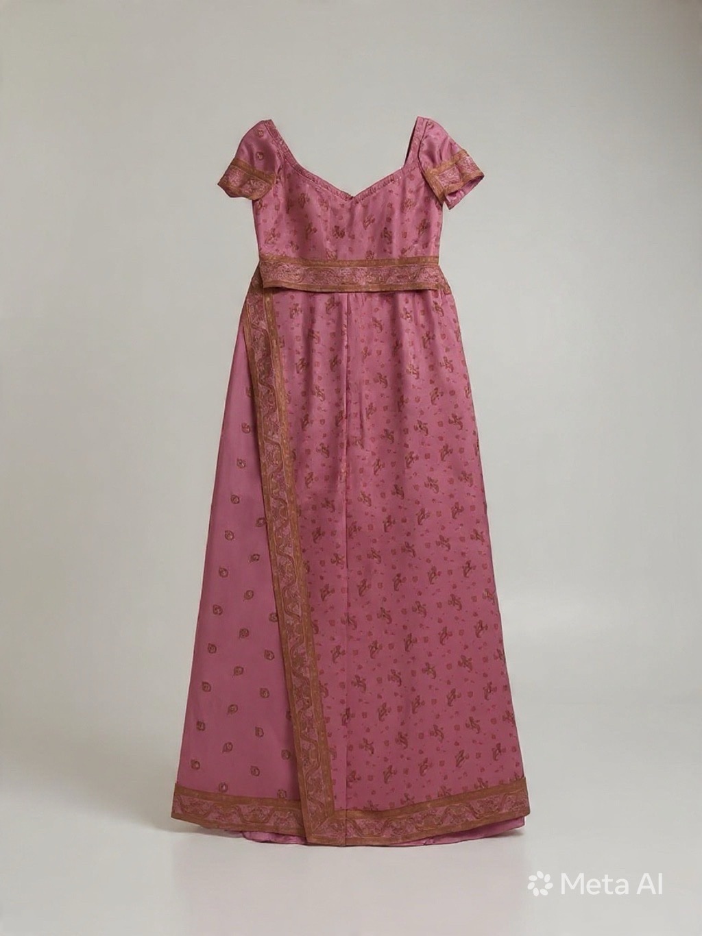 Robe longue style indien