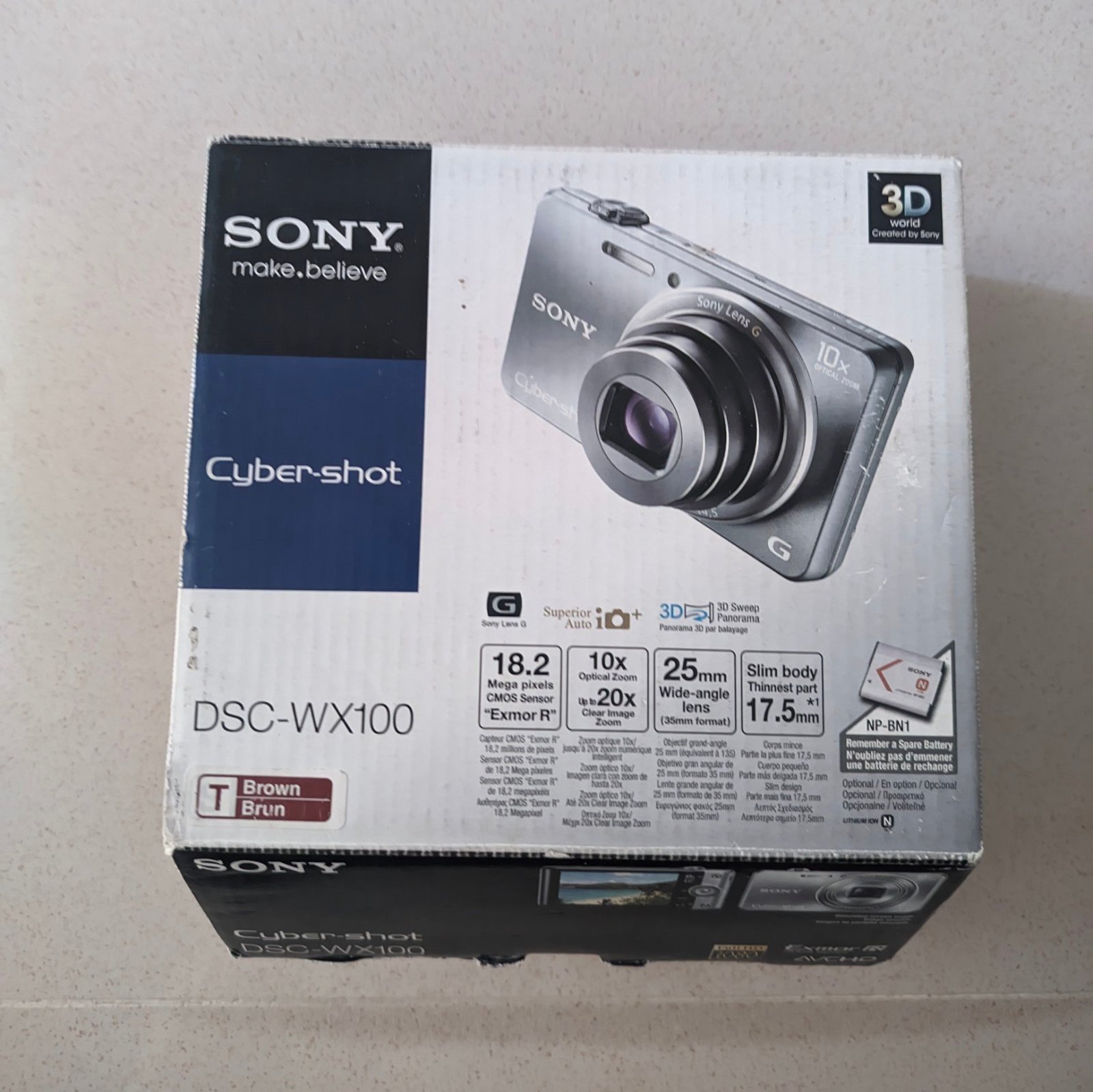 Appareil Photo Sony Cyber-shot DSC-WX100