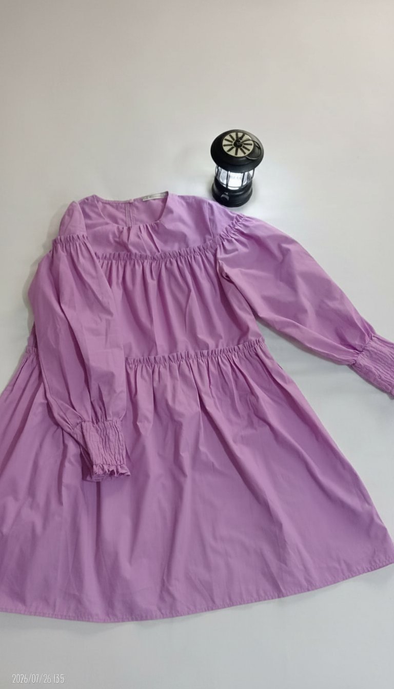 Chemise violé cute jdiida malbousa mara 