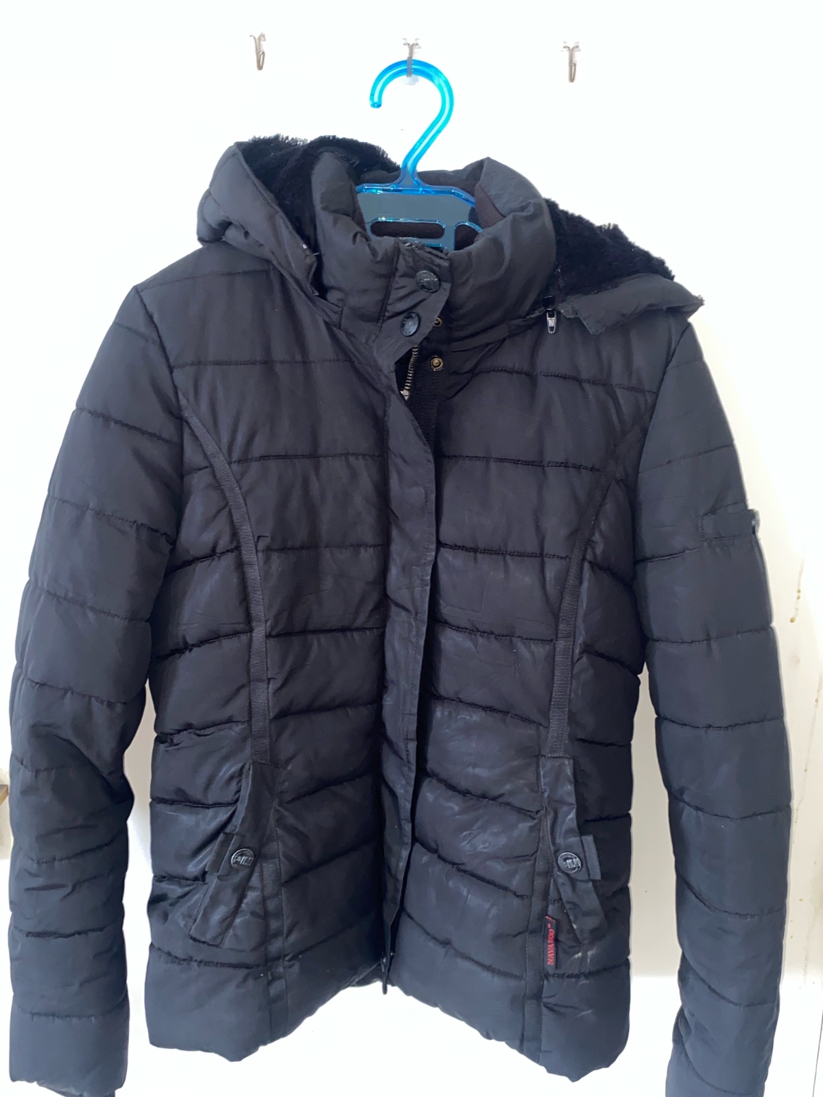 Manteau noir taille M