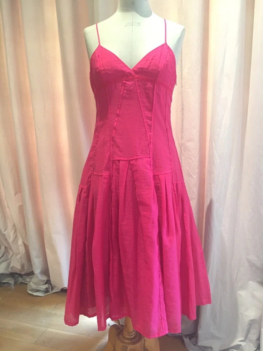 Robe rose fushia