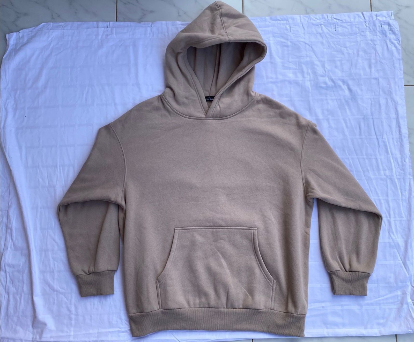 Capuche beige 