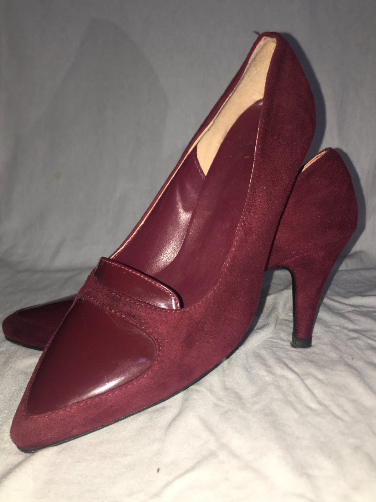 Talons élégants – Bordeaux– Pointure 38-39 
