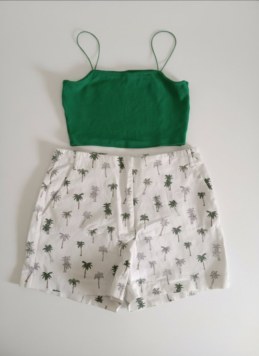 Top + short Zara 
