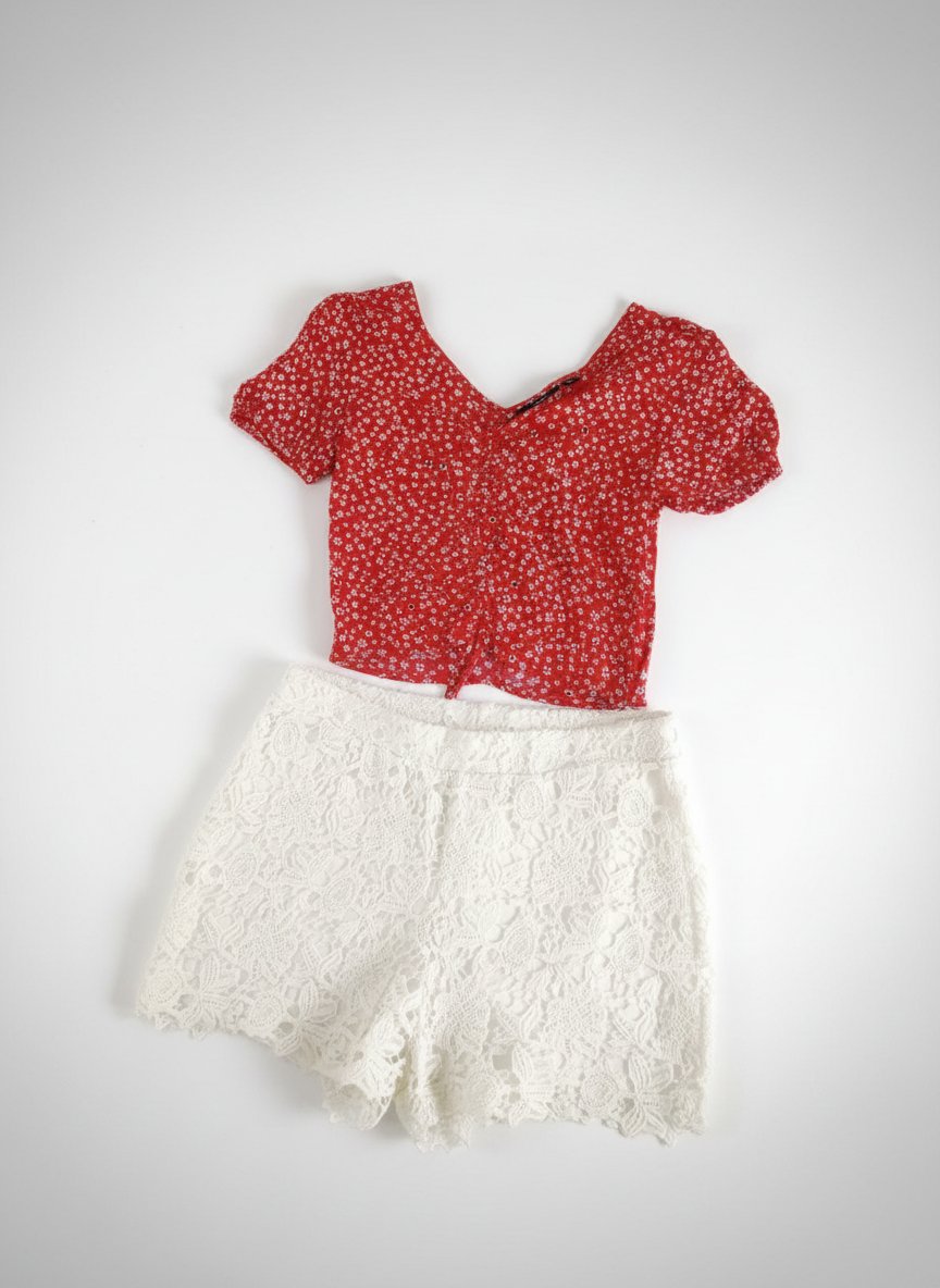 Top kiabi + shorts 
