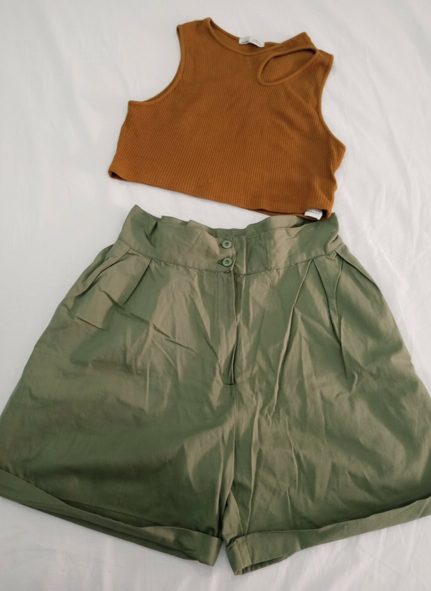 Lot top + shorts