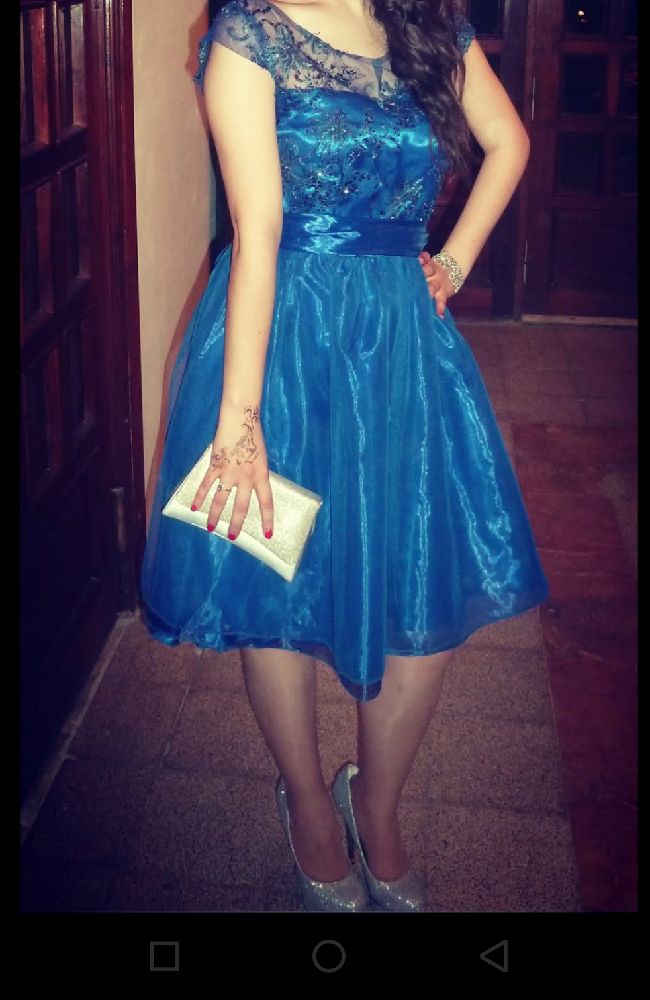 Robe bleu 