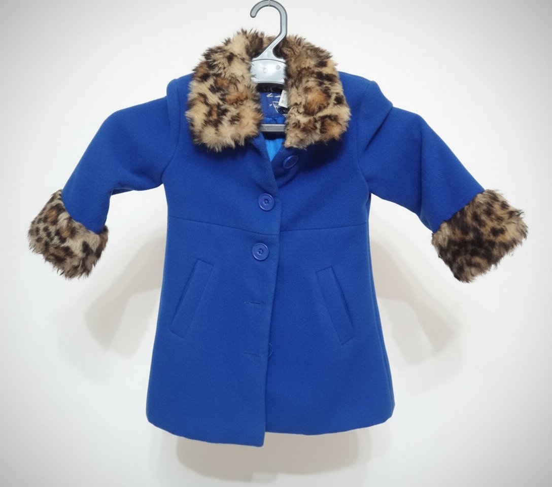 Manteau bleu guess 2/3 ans