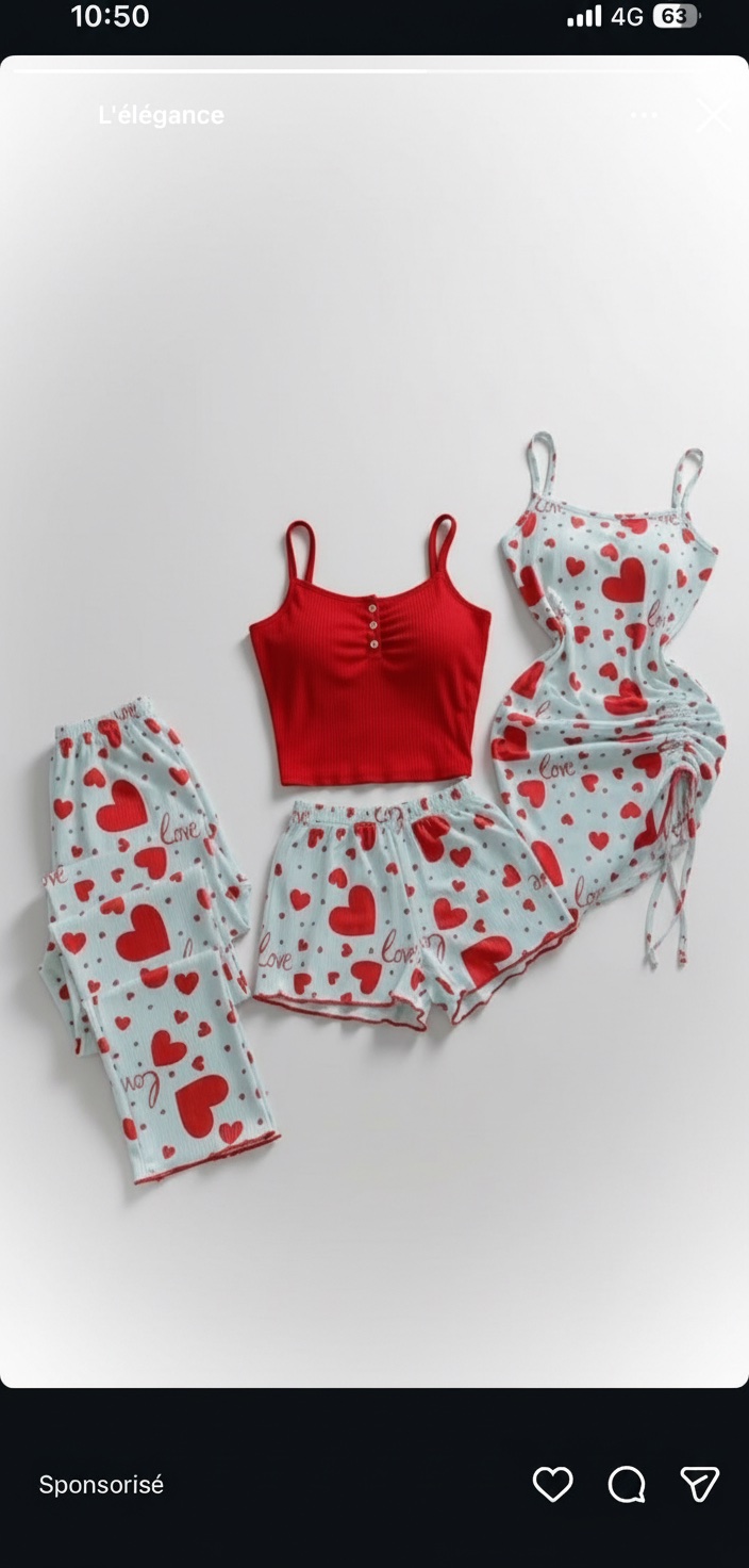 Pyjama 4 piece