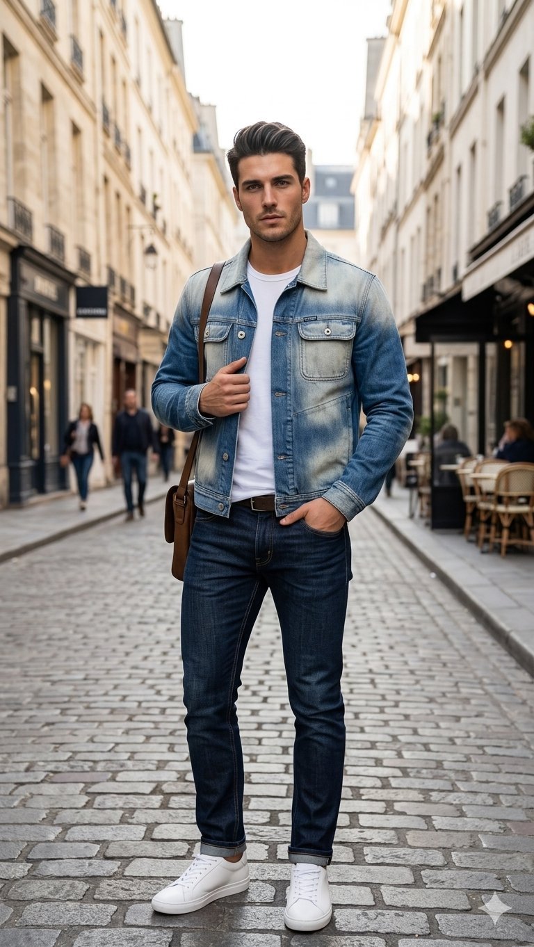 Veste jeans délavé vintage diesel original très recherchée 