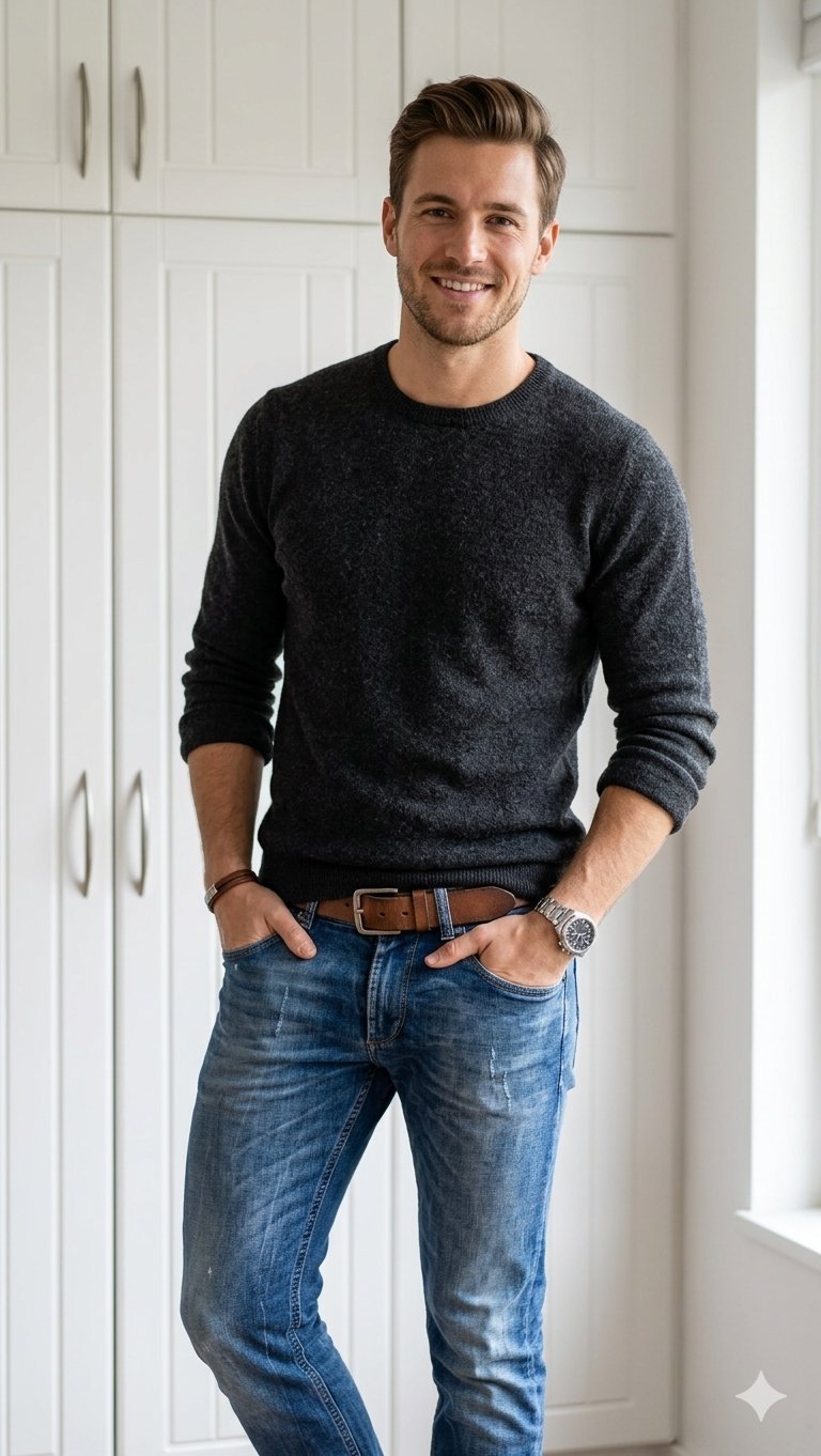 Pantalon jean marque Trez pour homme 