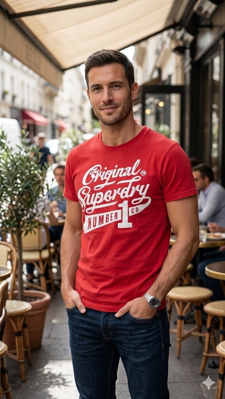 T-shirt Superdry homme vintage 
