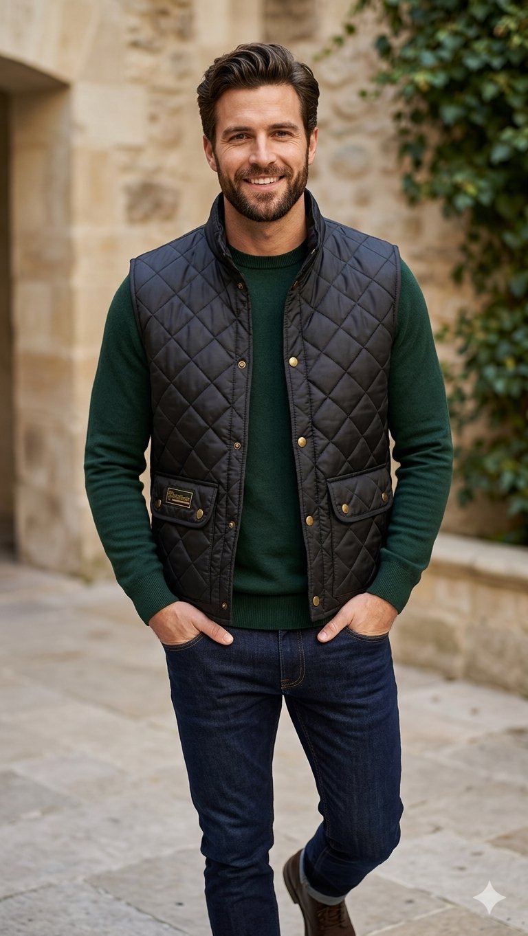 Veste sans manches belstaff 