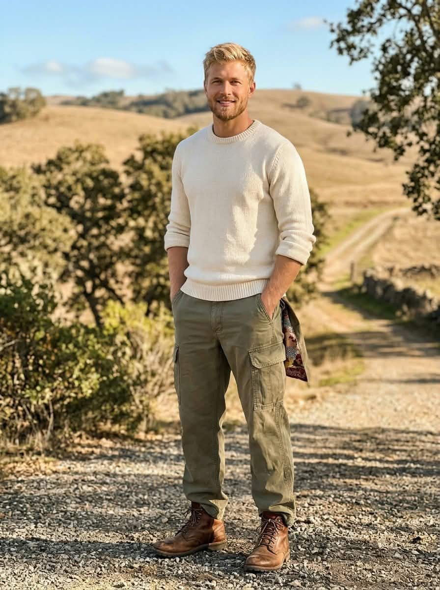 Pantalon Vert olive très beau pour homme 
