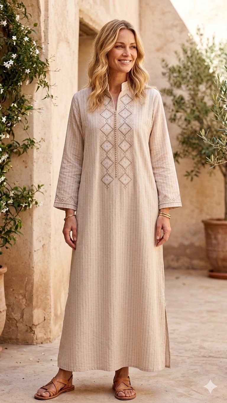 Jebba beige artisanale 
