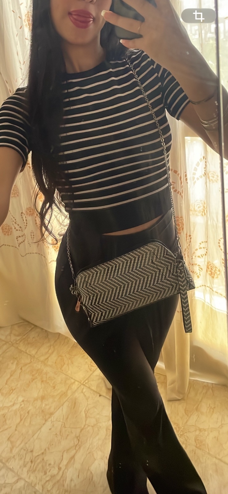  Ensemble tendance noir & blanc 
