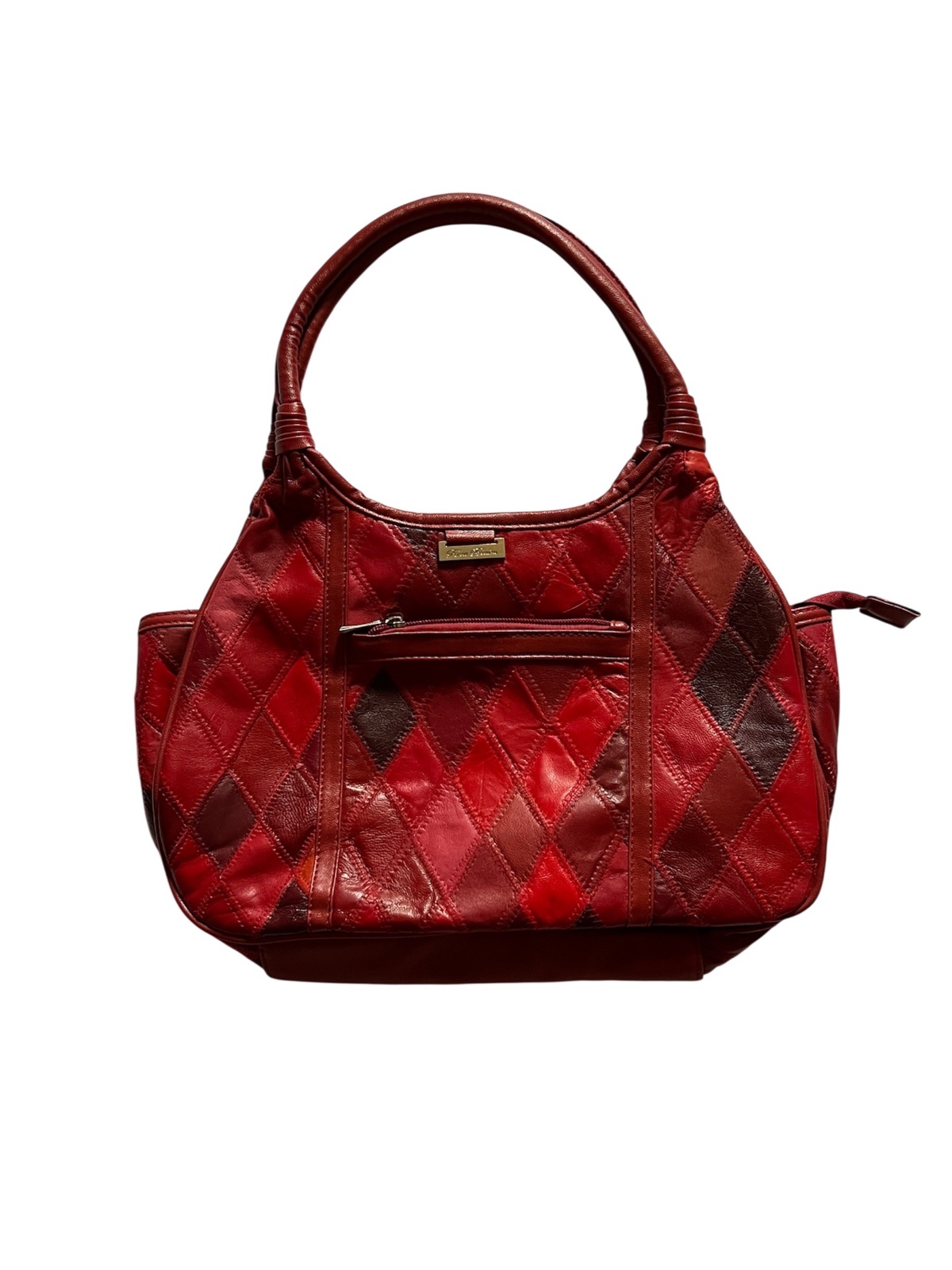 Sac Crimson Harlequin Patchwork