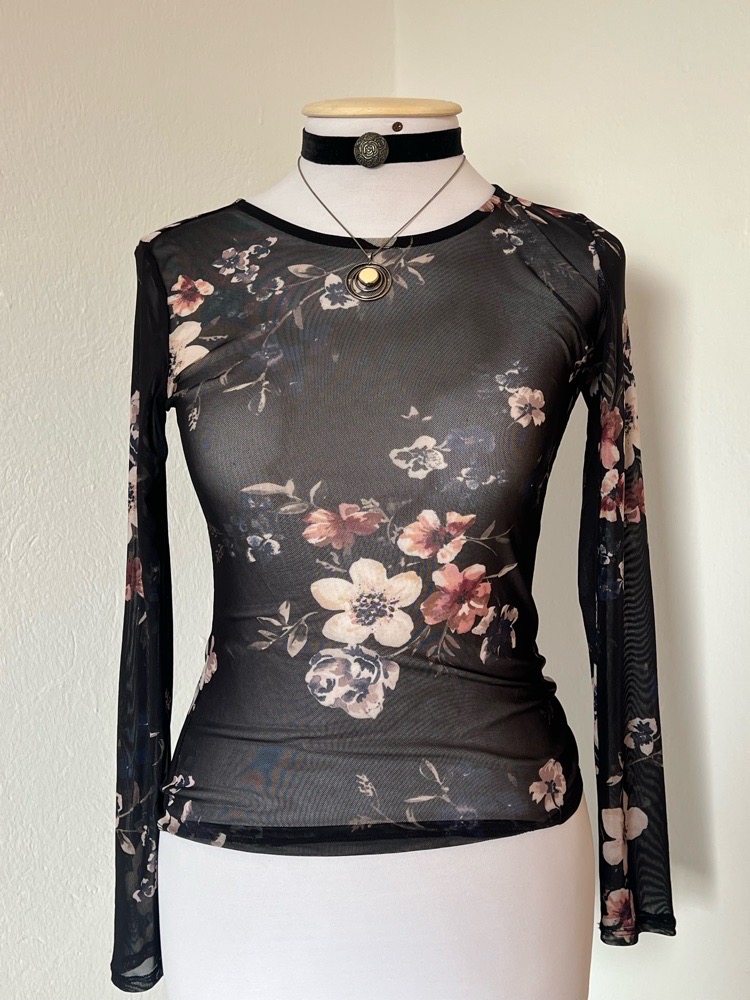 Pull Mesh Floral