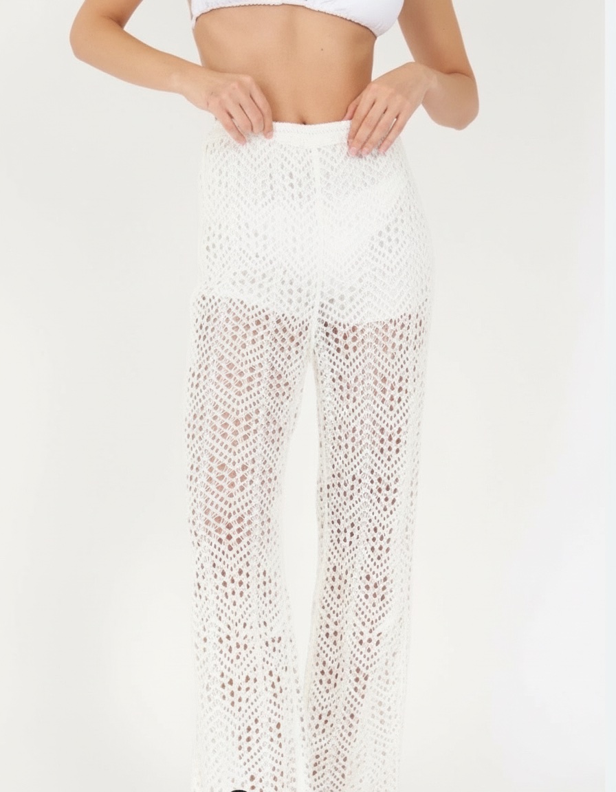 Pants crochet de plage