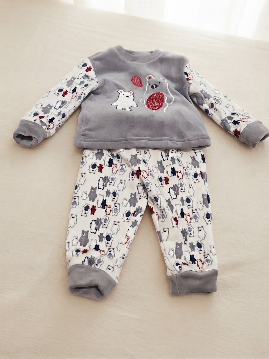 Ensemble pyjama  molletonné pour enfant