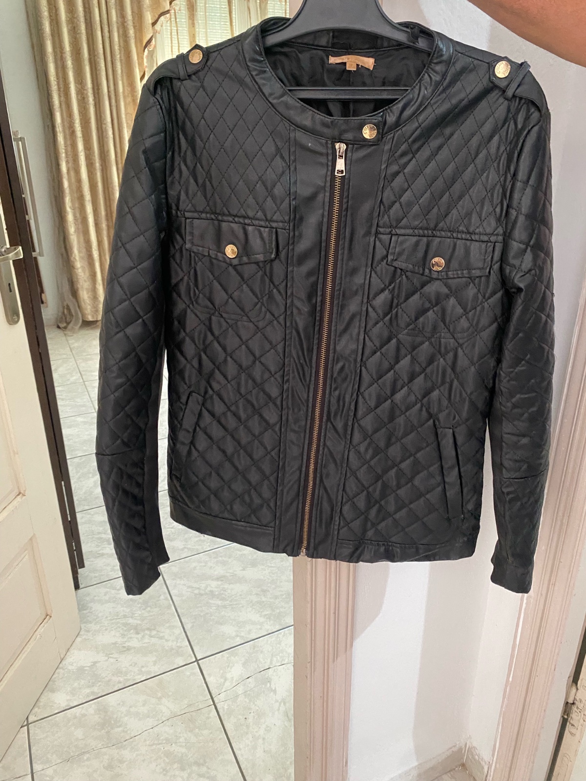 Veste cuir