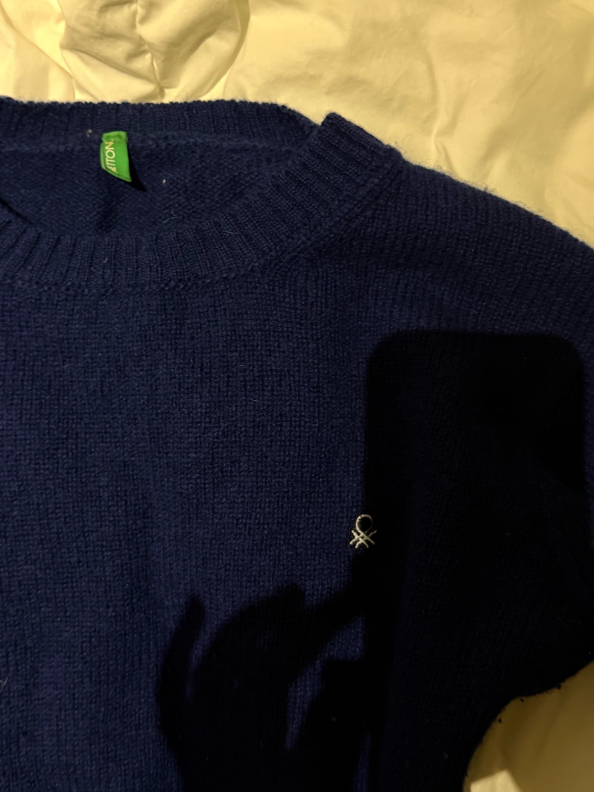 Pull Knitwear Benetton Bleu