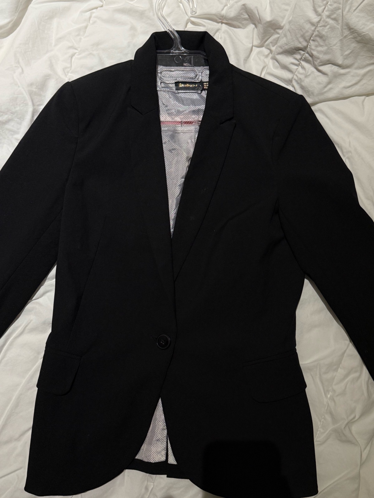 Blazer noir stradivarus