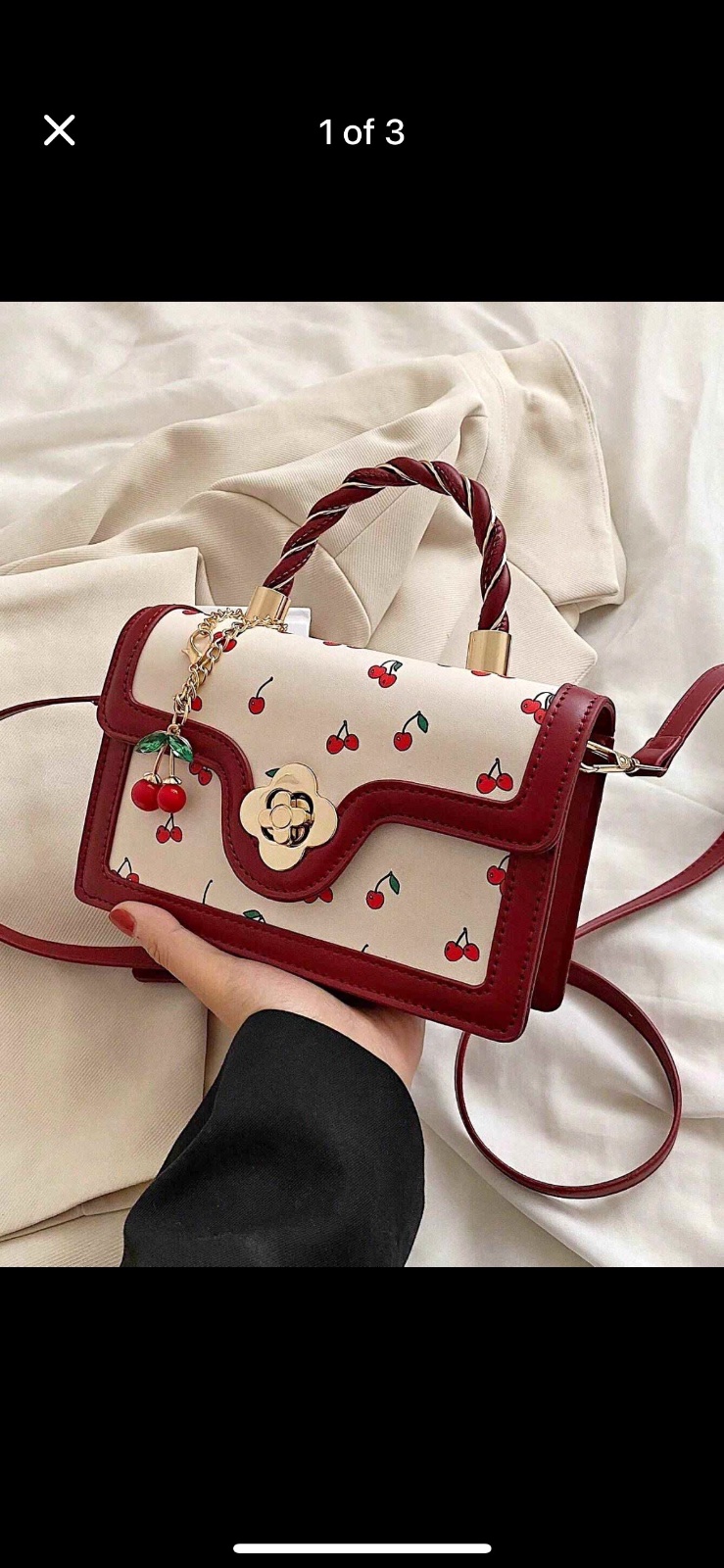 Sac cerise 
